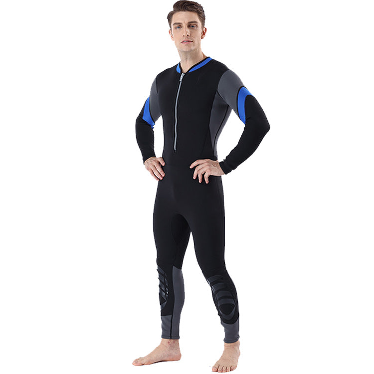 Custom wetsuits 3MM Neoprene front Zip Long Sleeve one Pieces men women Wetsuit for diving surfing