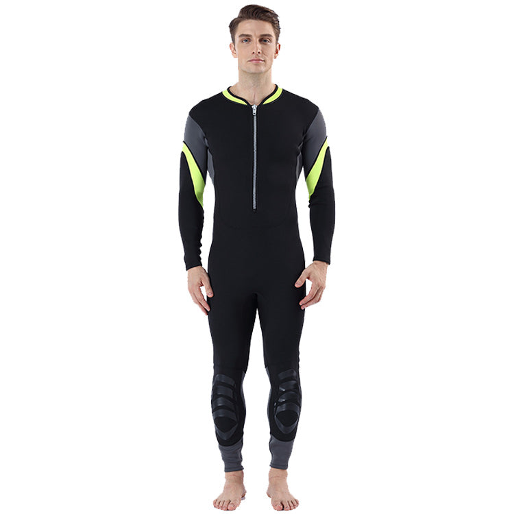 Custom wetsuits 3MM Neoprene front Zip Long Sleeve one Pieces men women Wetsuit for diving surfing