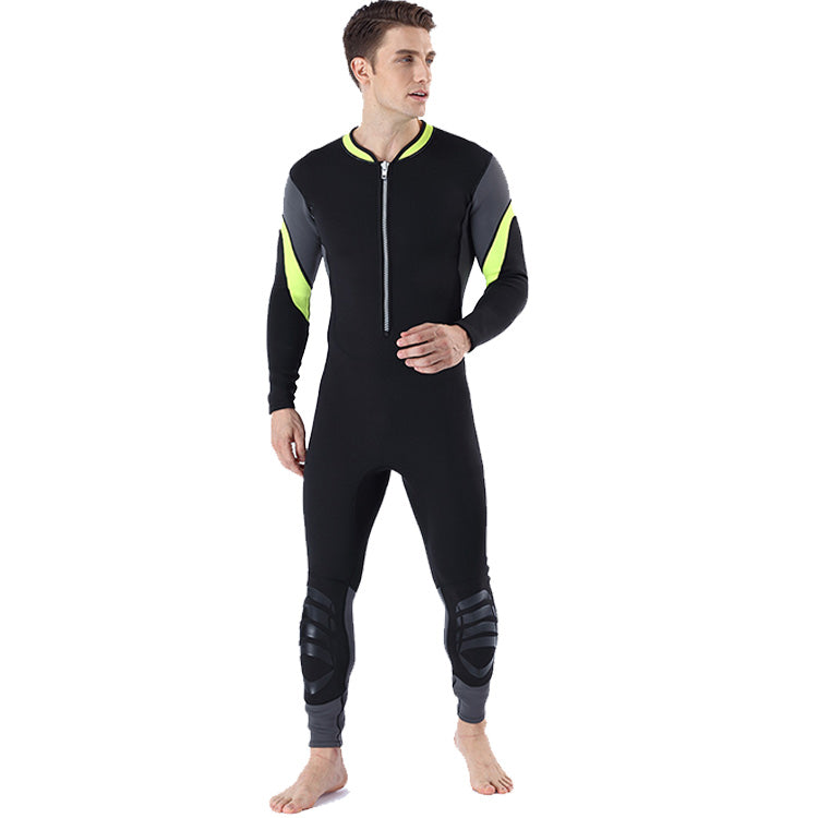 Custom wetsuits 3MM Neoprene front Zip Long Sleeve one Pieces men women Wetsuit for diving surfing