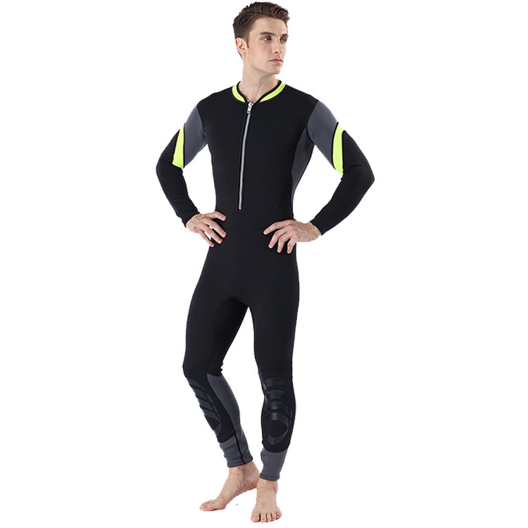 Custom wetsuits 3MM Neoprene front Zip Long Sleeve one Pieces men women Wetsuit for diving surfing