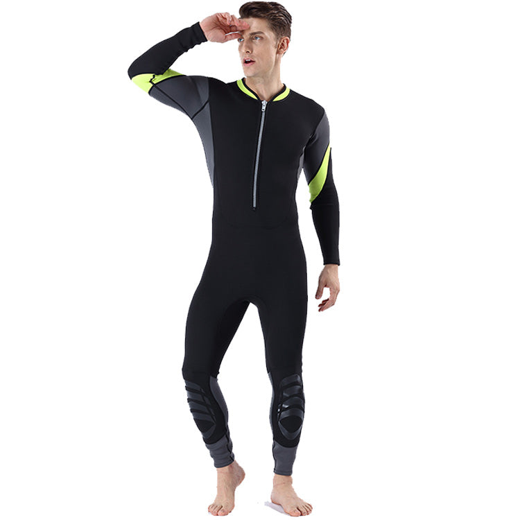 Custom wetsuits 3MM Neoprene front Zip Long Sleeve one Pieces men women Wetsuit for diving surfing