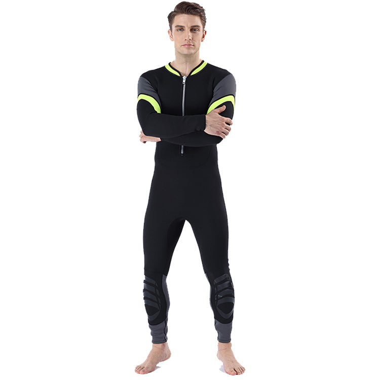 Custom wetsuits 3MM Neoprene front Zip Long Sleeve one Pieces men women Wetsuit for diving surfing