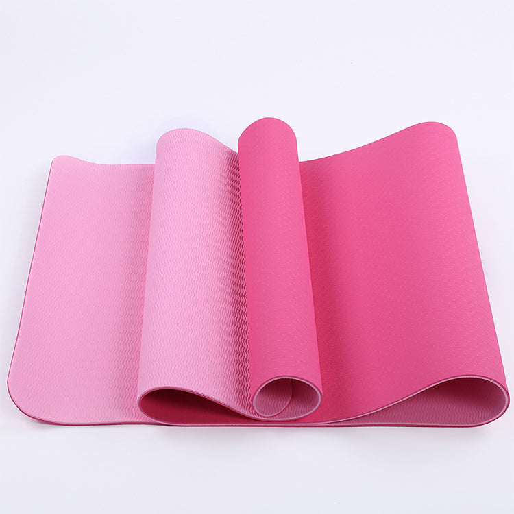 Factory Direct High Quality Non Slip Custom Eco Friendly TPE Yoga Mat With Wholesale Price