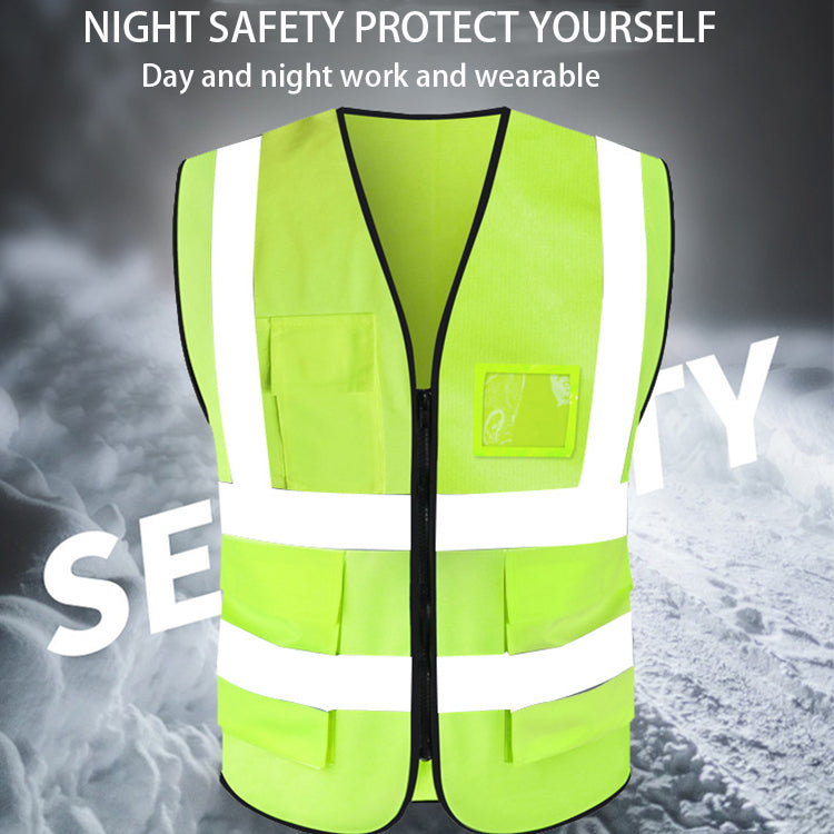 Hot Selling Product Work Vests Custom Breathable Roadway Safety Reflective Vest With Wholesale Price