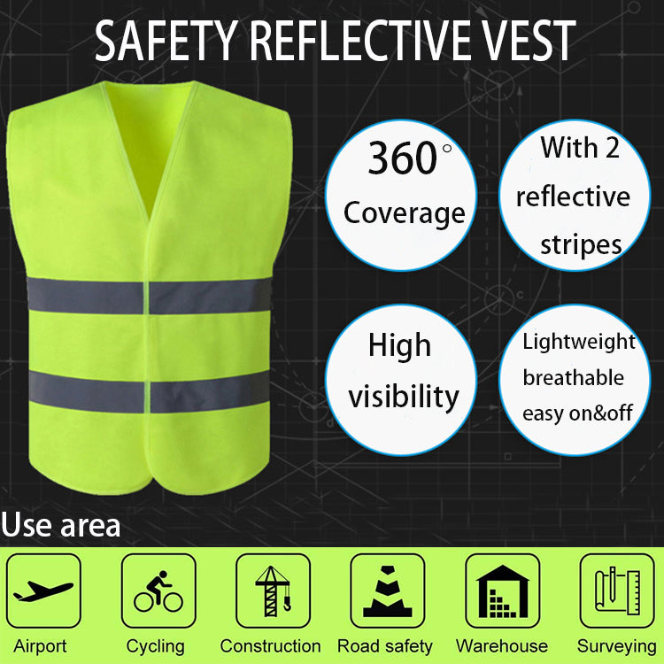 Hot Selling Product Breathable Work Wear Quick Dry Hi Visibility Safety Reflective Vest With Good Service