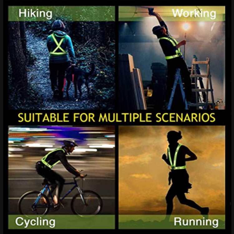 Professional Factory Snap Band Riding Belt Elastic Webbing Strap Reflective Vest For Hot Sale