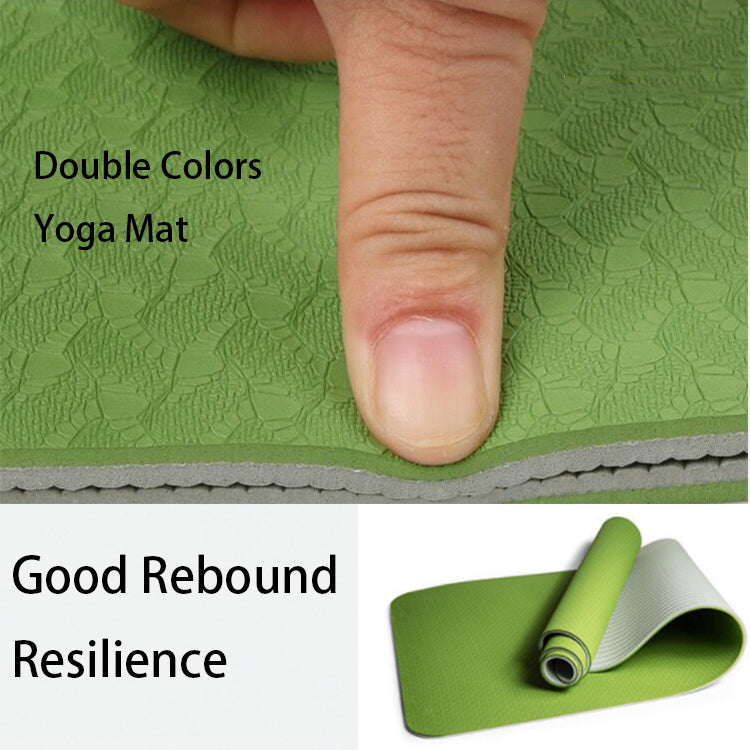 Factory Direct High Quality Non Slip Custom Eco Friendly TPE Yoga Mat With Wholesale Price