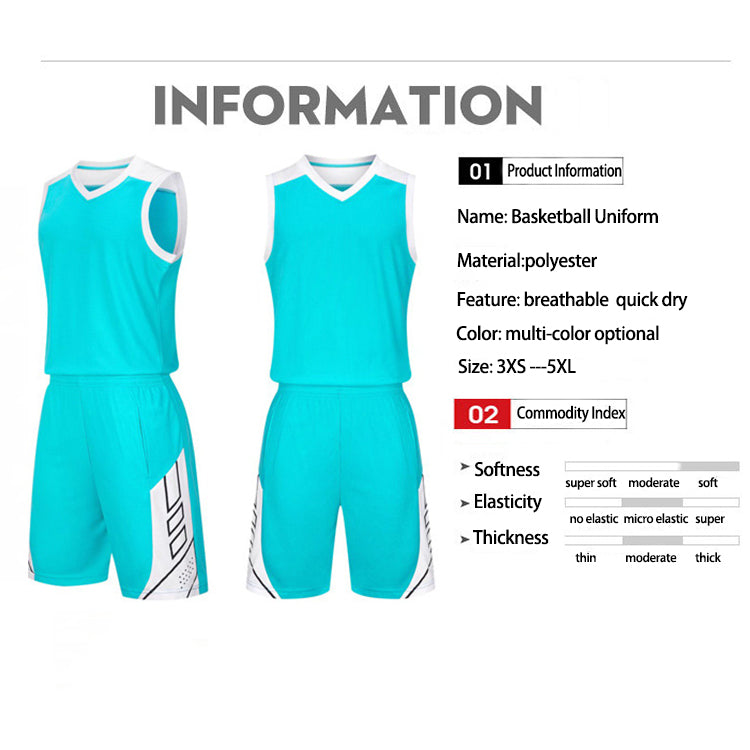 Professional Factory Custom Team Uniforms Jersey &shorts Sweat Wicking Sports Basketball Wears With Wholesale Price
