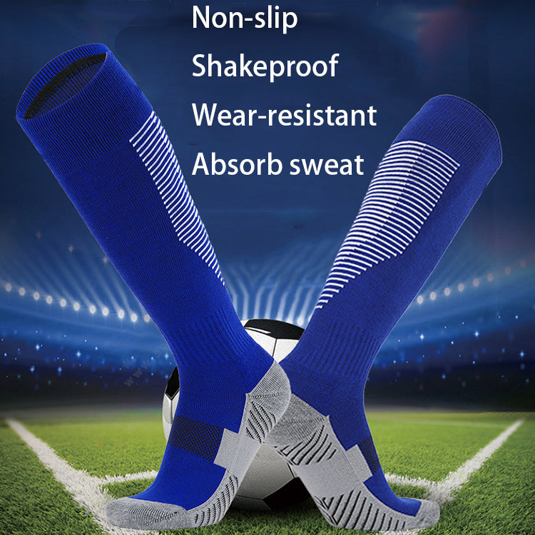 Hot Sale Factory Direct Custom Grip Socks Anti Slip Sweat-proof Friction-resistant Unisex Football Socks With Wholesale Prices