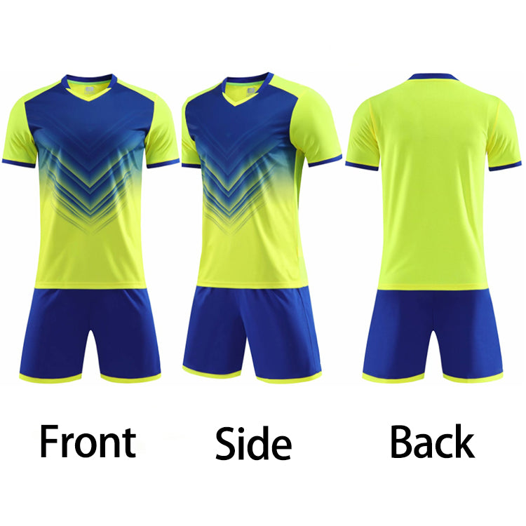 New Design Club Team Jersey Youth Uniforms Kit Custom Comfortable Football Soccer Suit With Factory Price