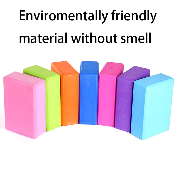 Wholesale Eva Yoga Bricks High Density Non-Slip Support Yoga Blocks Factory Direct Price