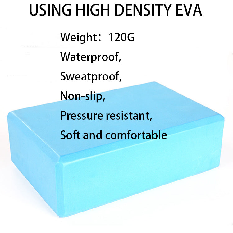 Wholesale Eva Yoga Bricks High Density Non-Slip Support Yoga Blocks Factory Direct Price