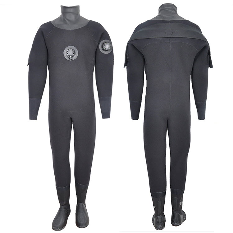 Professional Factory Custom Water Rescue Drysuit For Men High Quality Waterproof Diving Neoprene Dry Suit With Boots