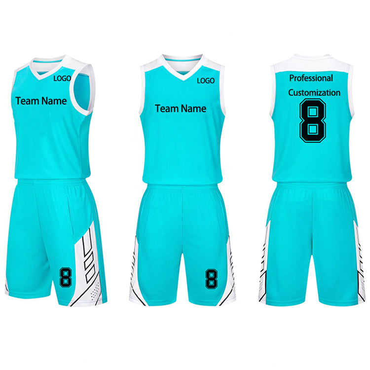 Professional Factory Custom Team Uniforms Jersey &shorts Sweat Wicking Sports Basketball Wears With Wholesale Price