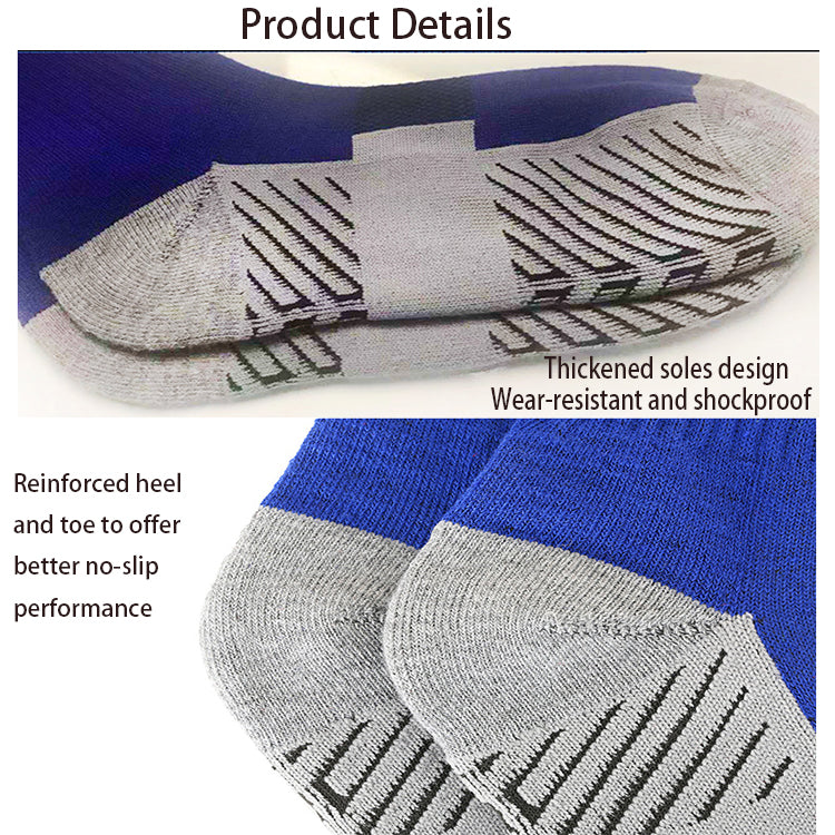 Hot Sale Factory Direct Custom Grip Socks Anti Slip Sweat-proof Friction-resistant Unisex Football Socks With Wholesale Prices