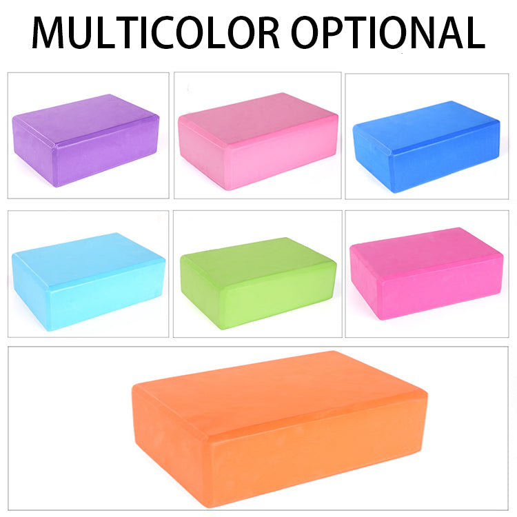 Wholesale Eva Yoga Bricks High Density Non-Slip Support Yoga Blocks Factory Direct Price