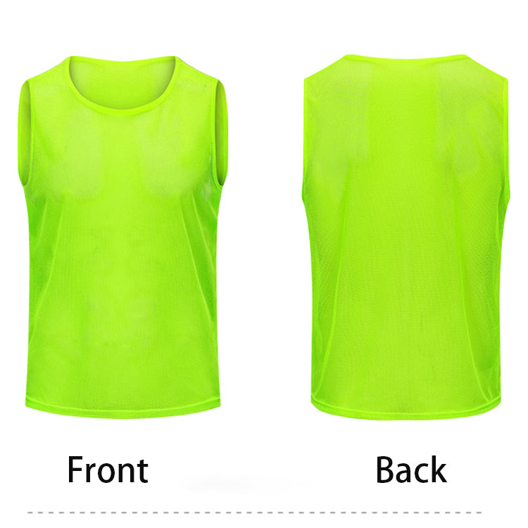 Factory Custom Breathable Wholesales Mesh Bib For Unisex Soccer Training Vest With High Quality