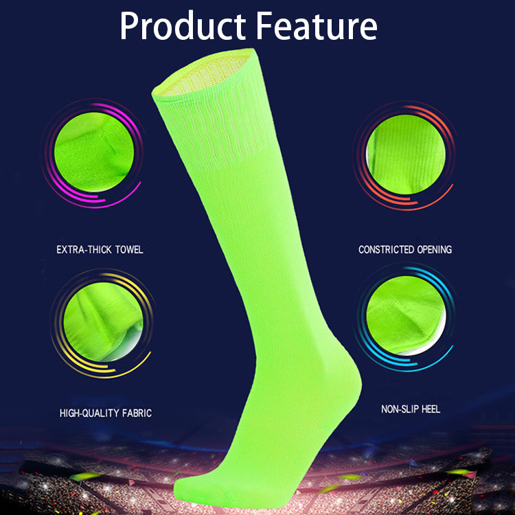 Factory Hot Sale Custom Anti Slip Grip Socks Football Running Basketball Soccer Socks With Wholesale Price