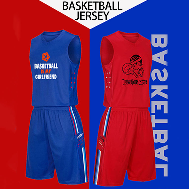 New Design Quick Dry Training Suits Team Basketball Wear Jersey Uniforms Set With High Quality
