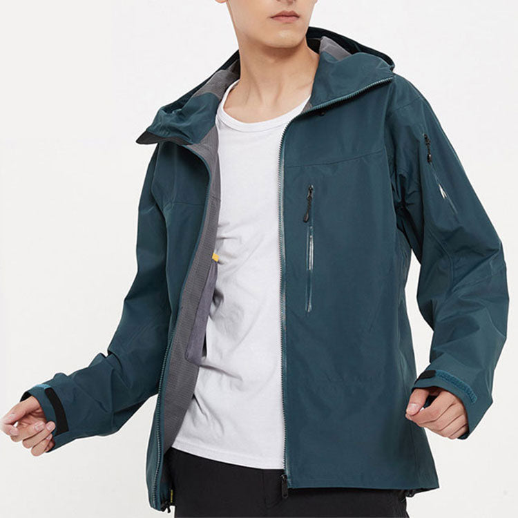 High Quality Plus Size Jacket Wind Breaker Spring Custom Men Jackets With Hood Rain Shell Coat For Hiking