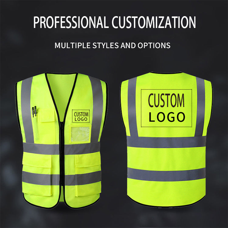 Hot Selling Product Work Vests Custom Breathable Roadway Safety Reflective Vest With Wholesale Price