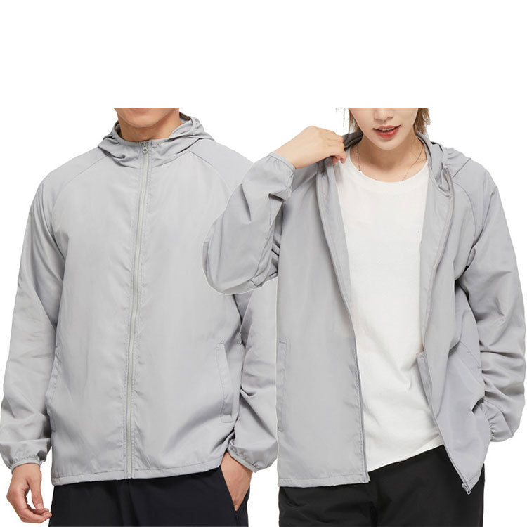 Hot Sale Sunscreen Clothing Women With Zip Long Sleeves Breathable Rash Guard UPF40+ Anti UV