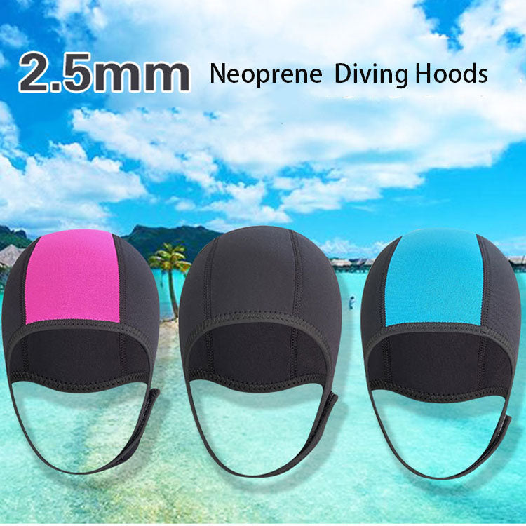 2.5mm Good Quality Custom Best Wetsuit Surf Swimming Diving Neoprene Dive hood Beanie