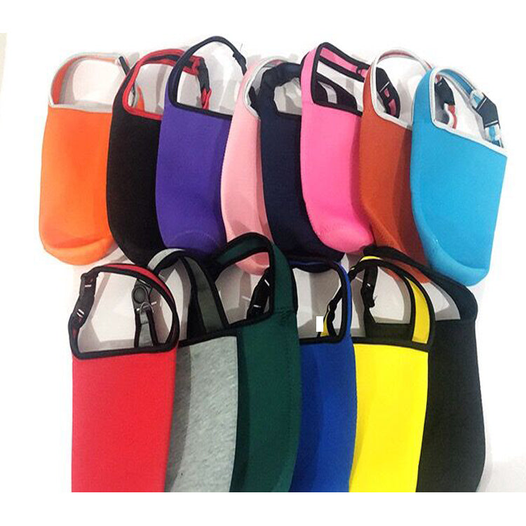 Wholesale Bag 30oz Tumbler Sleeves Holder Neoprene Coffee Cup Sleeve With Handle