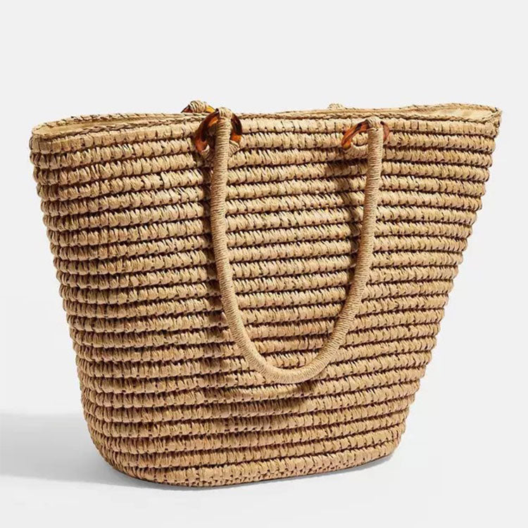 Good Quality Hand Bags Beach Straw Handmade Woven Bag Big Size