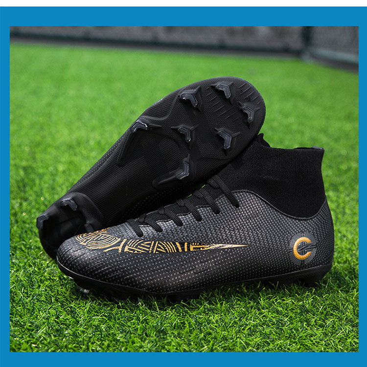 Hot Selling Boots Shoe Soccer Breathable Sneakers Fg Football Shoes High Top For Factory Supplier