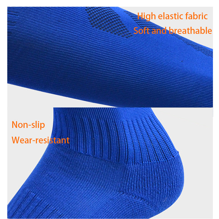 Professional Factory Non Slip Knee High Towel Bottom Socks Wear Resistant Football Socks For Unisex