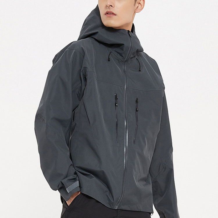 High Quality Plus Size Jacket Wind Breaker Spring Custom Men Jackets With Hood Rain Shell Coat For Hiking
