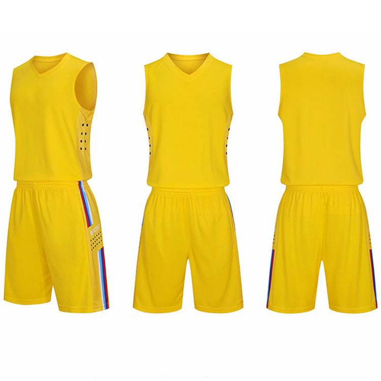New Design Quick Dry Training Suits Team Basketball Wear Jersey Uniforms Set With High Quality