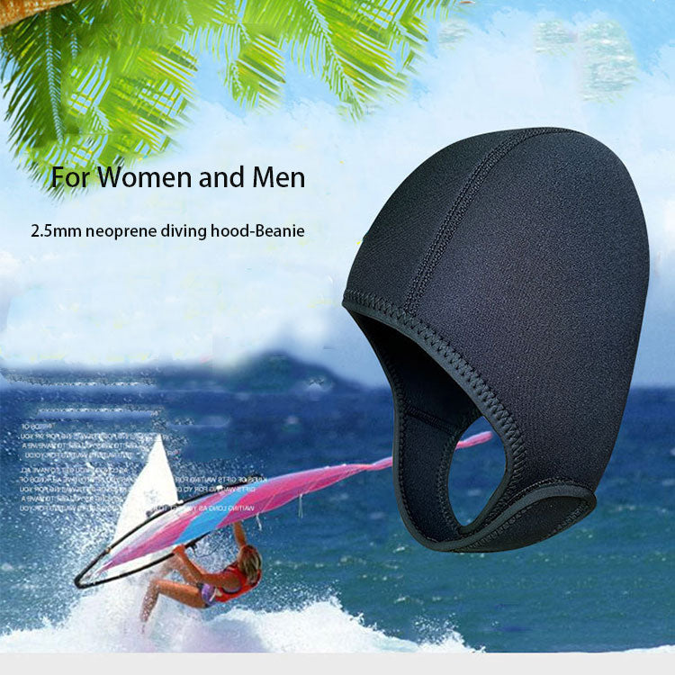 2.5mm Good Quality Custom Best Wetsuit Surf Swimming Diving Neoprene Dive hood Beanie