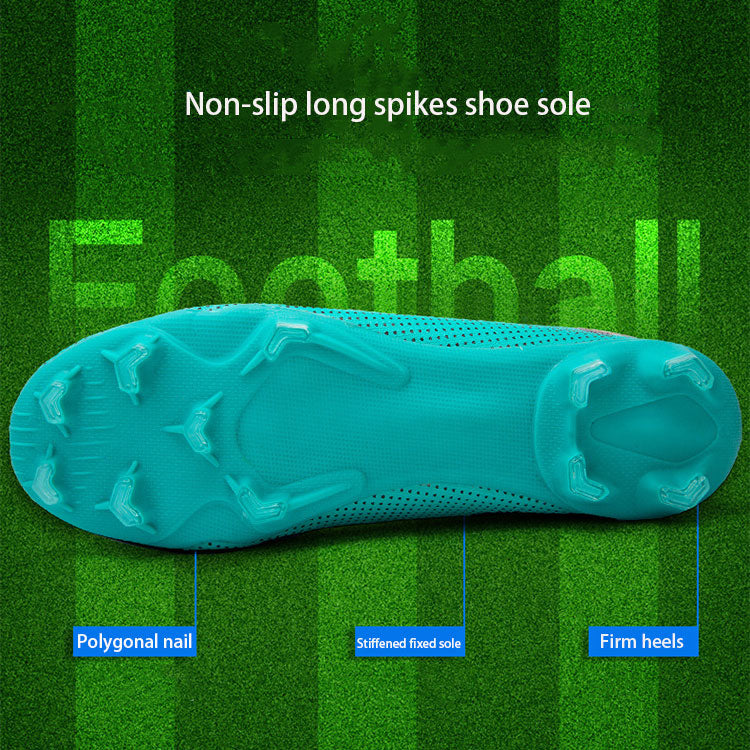 Hot Selling Boots Shoe Soccer Breathable Sneakers Fg Football Shoes High Top For Factory Supplier
