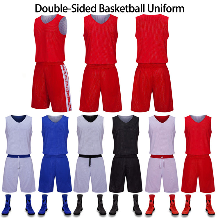 High Quality Sportswear Quick Dry Breathable Jersey Custom Double Sided Basketball Jerseys For Hot Sale