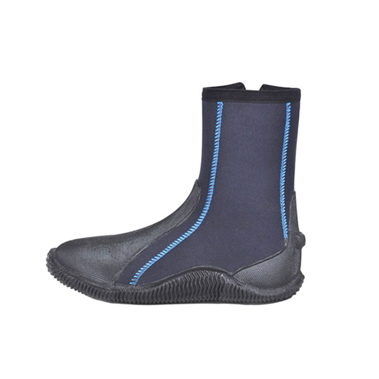 Customized Beach Vulcannized Shoes Scuba 5mm High-top Vulcanized Diving Boots With Good Service