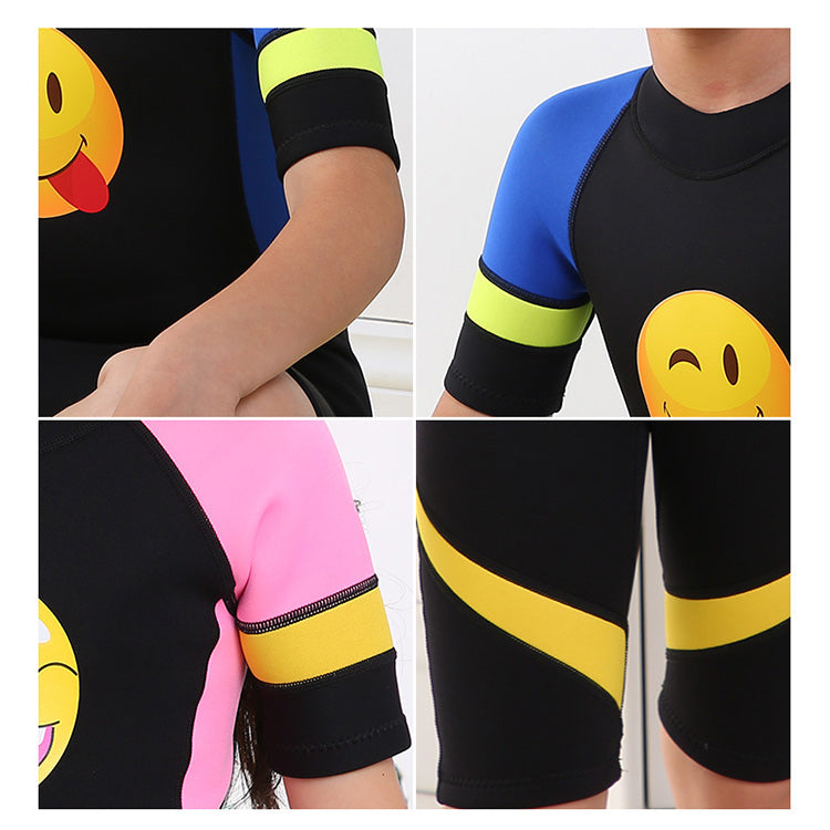 Professional Factory Swimwear Swimming Surfing Suit For Children(short) 2mm Kids Wet Suits Shorty