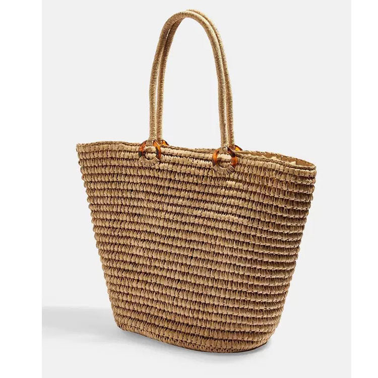 Good Quality Hand Bags Beach Straw Handmade Woven Bag Big Size