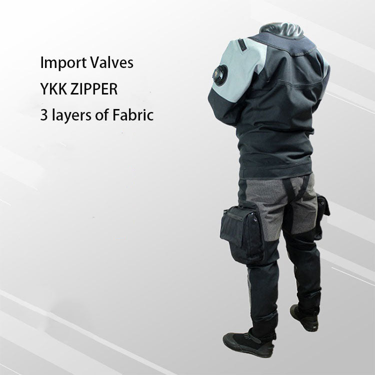 OEM Factory Dive Suit Zipper Surfing Suits Dry Mens Diving Drysuit
