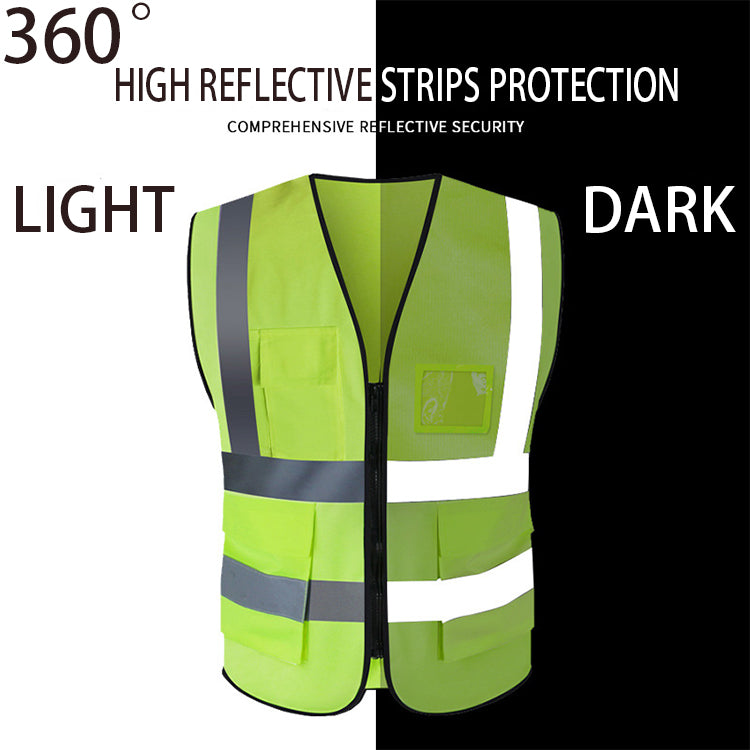 Hot Selling Product Work Vests Custom Breathable Roadway Safety Reflective Vest With Wholesale Price