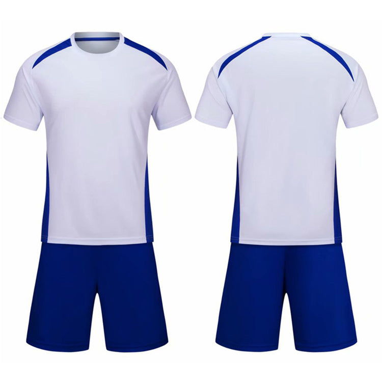 High Quality Adult Kids Football Short Sleeve Sports Suit Soccer Tracksuit Jersey Set With Factory Direct Sale Price