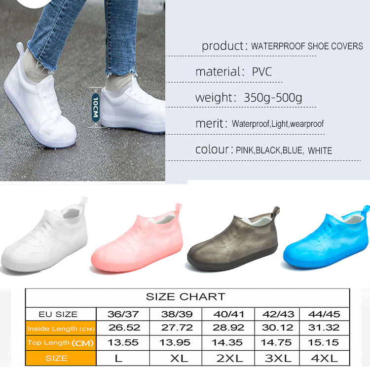 Hot Selling Silicon Shoe Cover Shoes Boot Waterproof Rain Boot/shoe Covers Low-top