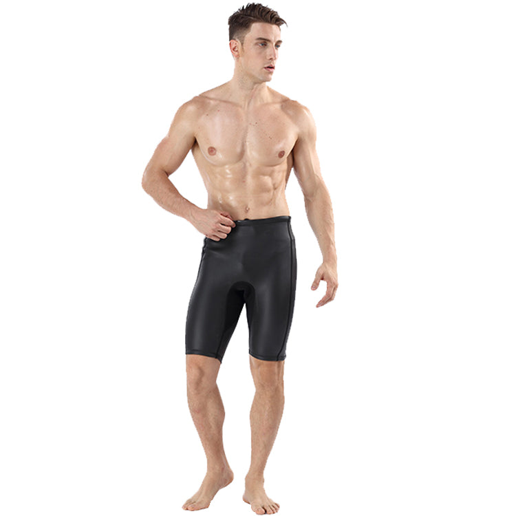 2.0mm High Performance Short Swimming Men Swim Cover Up Pants Smooth Skin Suits