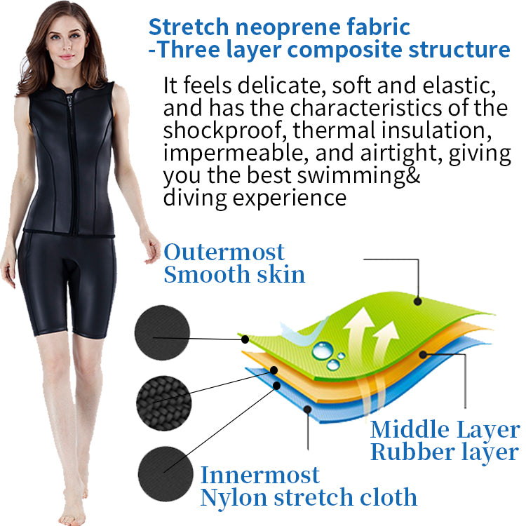 2.0mm High Performance Short Swimming Men Swim Cover Up Pants Smooth Skin Suits