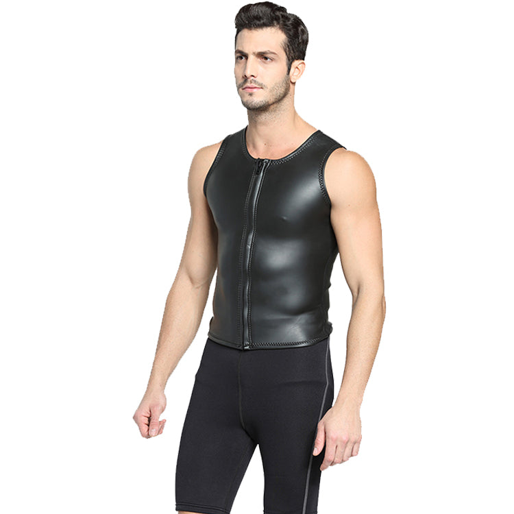 2.0mm New Fashion Long Diving Top Neoprene Sleeveless Wetsuit Smooth Skin Vest Wet Suit