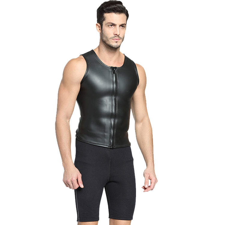 2.0mm New Fashion Long Diving Top Neoprene Sleeveless Wetsuit Smooth Skin Vest Wet Suit
