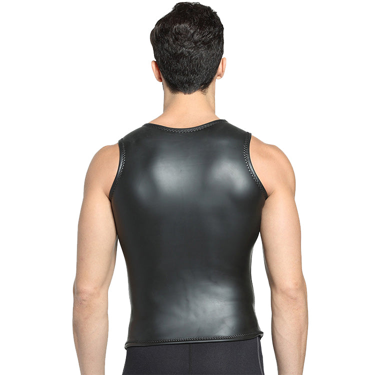 2.0mm New Fashion Long Diving Top Neoprene Sleeveless Wetsuit Smooth Skin Vest Wet Suit