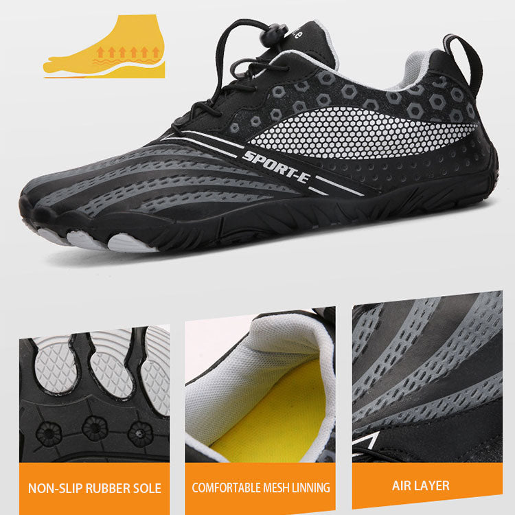 OEM Factory Black River Upstream New Design Men Hiking Men's Fitness Shoes