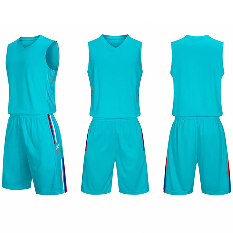 New Design Quick Dry Training Suits Team Basketball Wear Jersey Uniforms Set With High Quality
